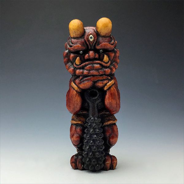 Oni zanmai netsuke 1717